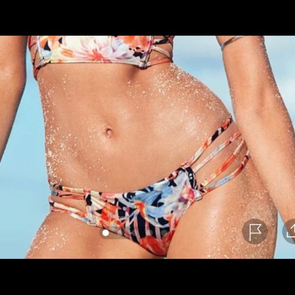 Victoria’s Secret new strappy bikini bottom.SMALL